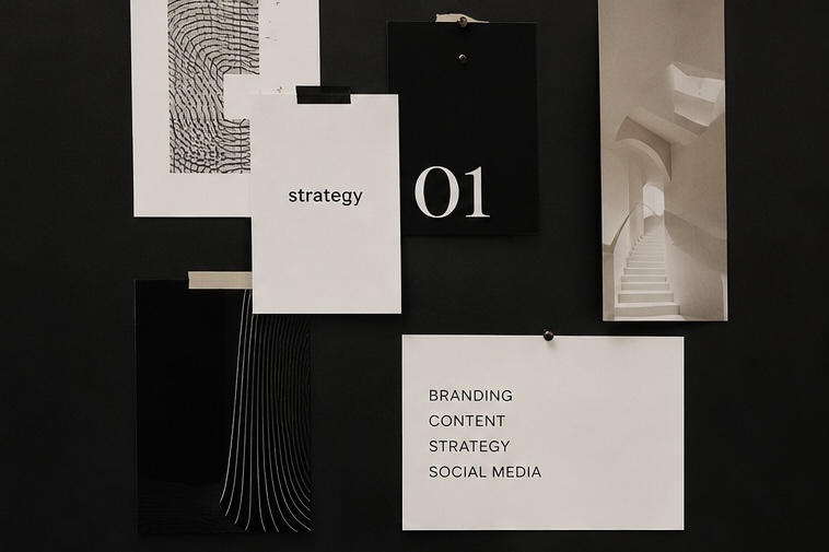 Materiały marki i brand strategy